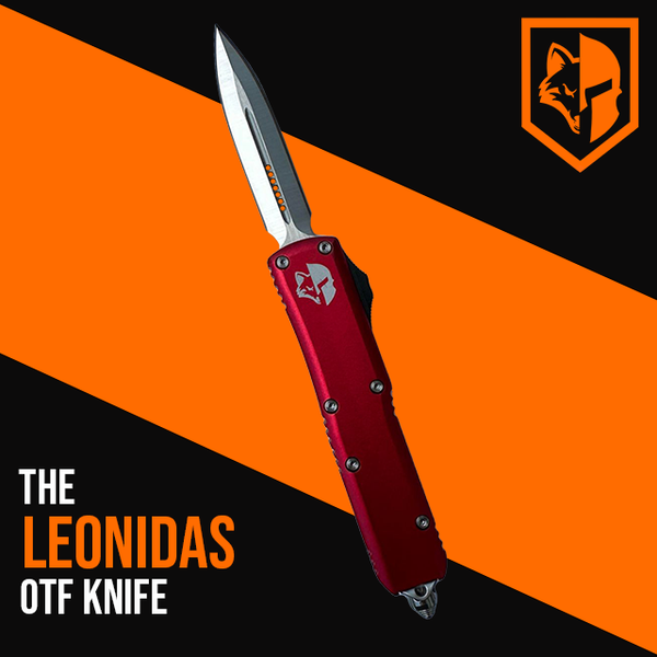 THE LEONIDAS V2 - RED HANDLE