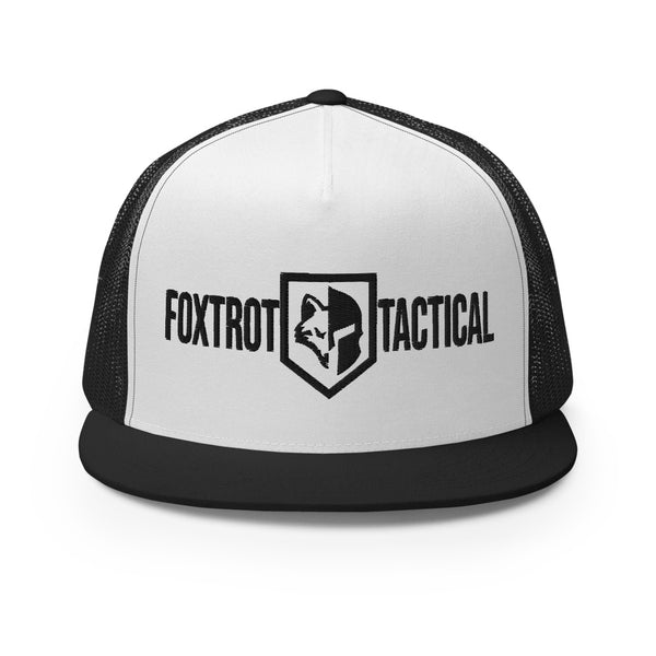 FOXTAC Shield - White and Black Trucker