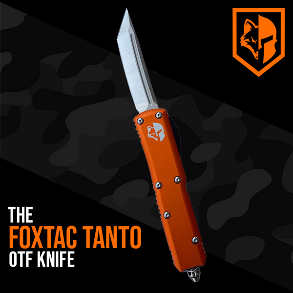 The FOXTAC TANTO V2 with Orange Handle